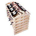 Modularack  Pro Natural Island Fixture (144 Bottle Rack)